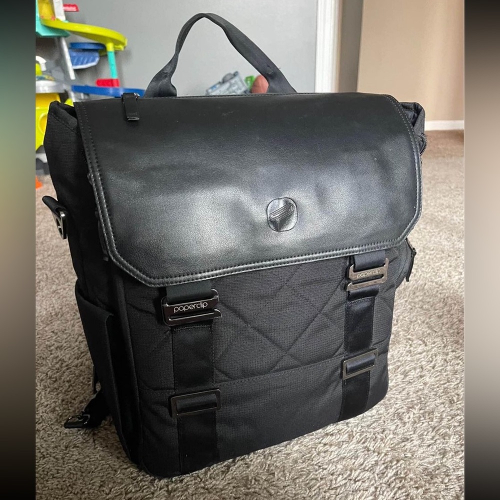 Paperclip Willow Convertible Backpack Diaper Bag